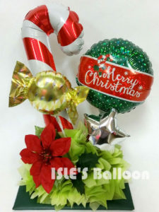 クリスマスバルーンアレンジメント