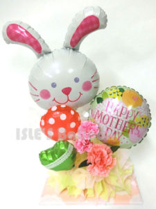 母の日バルーンアレンジメント