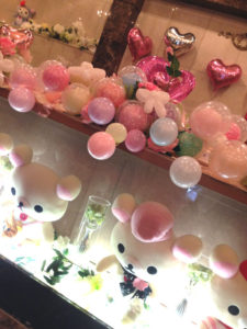 ゲストハウスウェディングメインテーブルバルーン 装飾