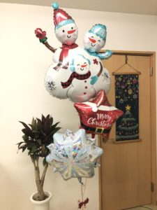 クリスマスバルーンブーケ