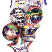 卒業式向けメッセージバルーン